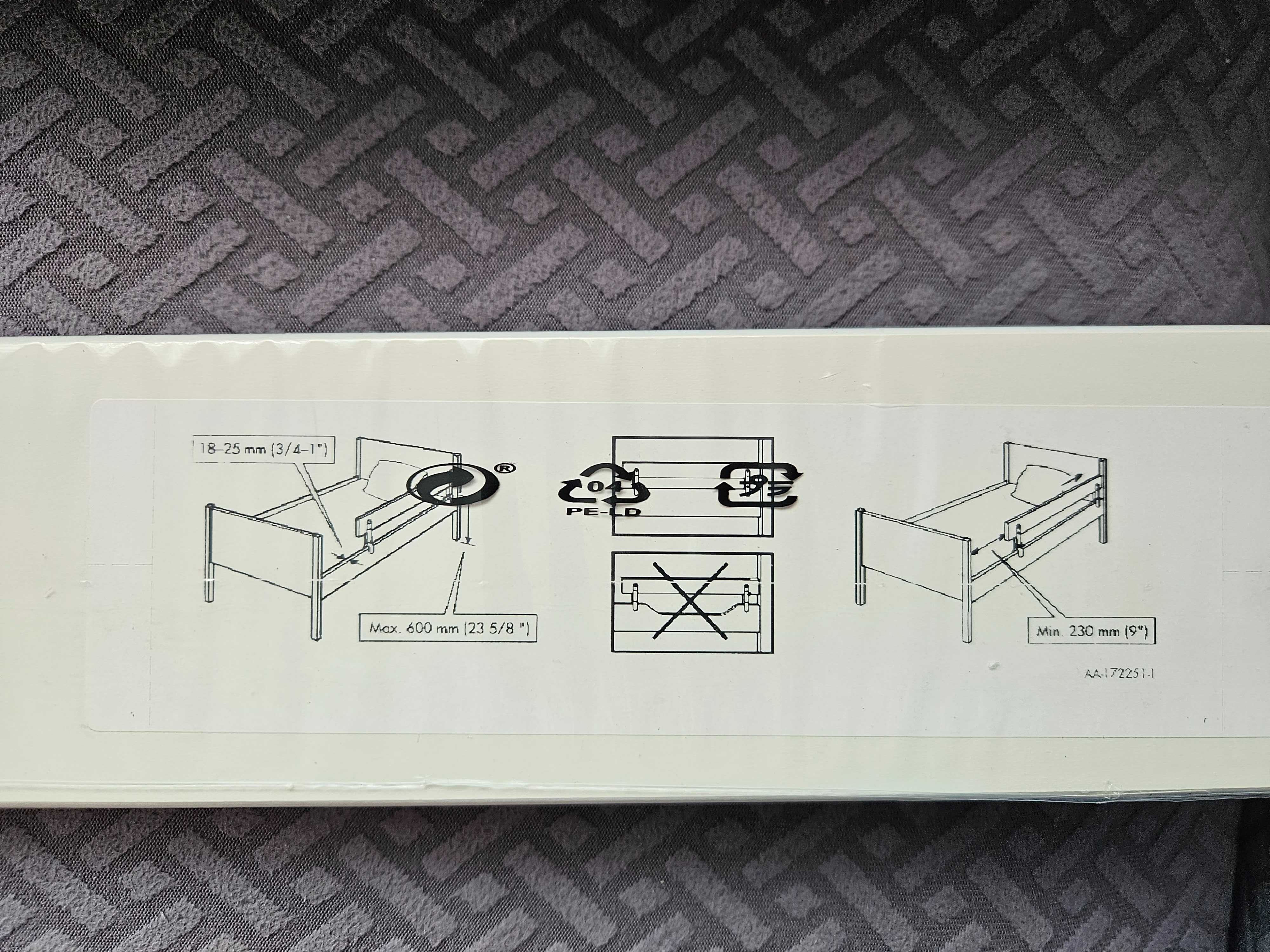 Beamka do łóżka VIKARE IKEA