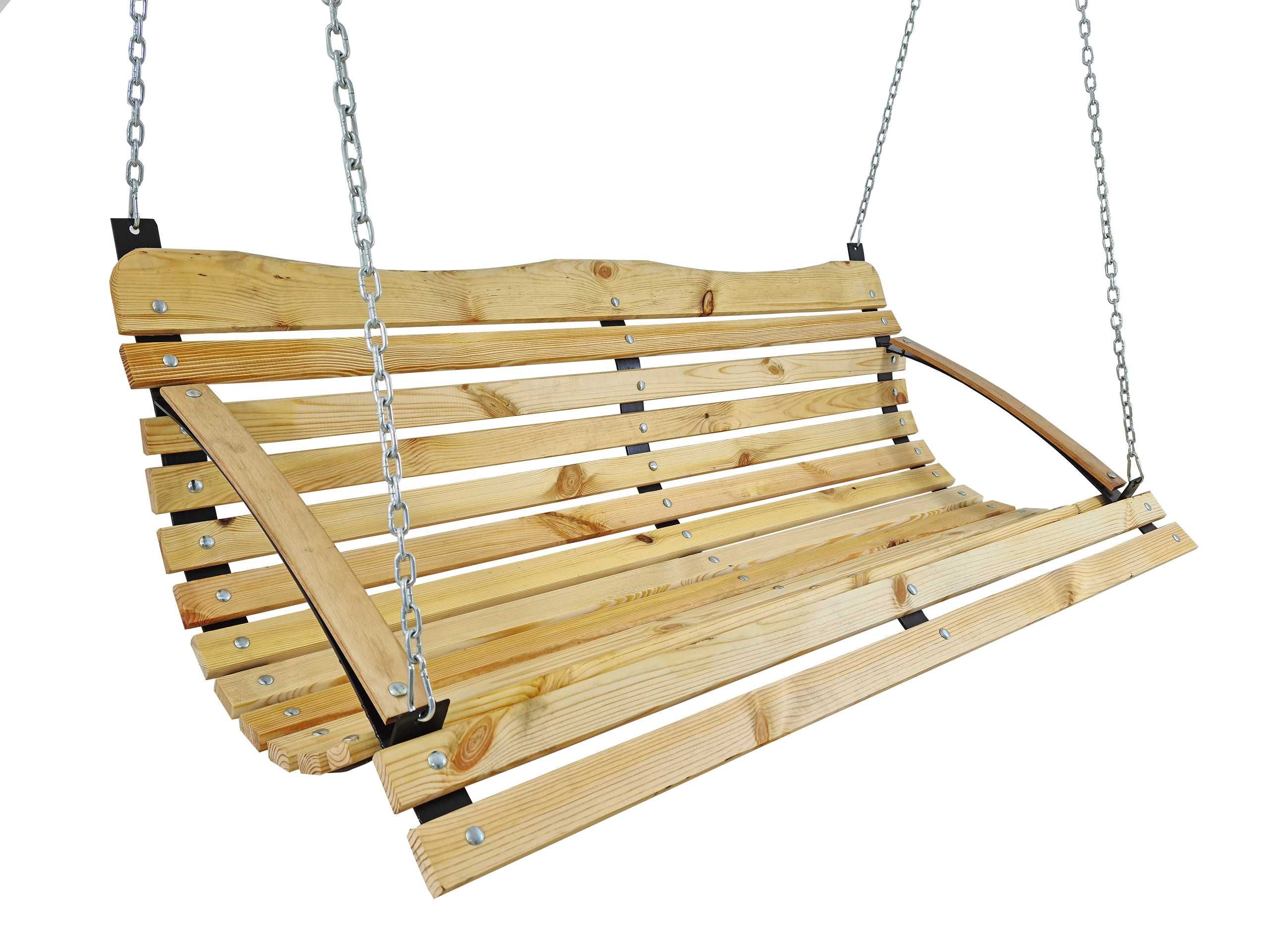 Huśtawka Drewniana Siedzisko do Huśtawki Stelaż Huśtawki 150 cm