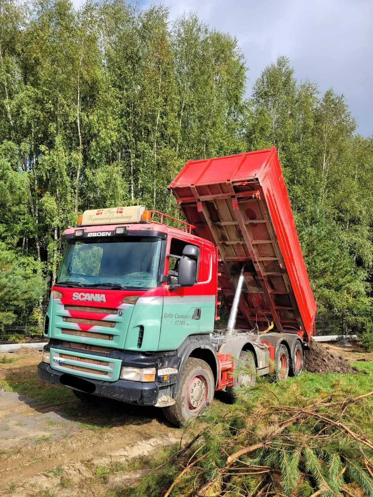 Scania r420 8x4 wywrotka