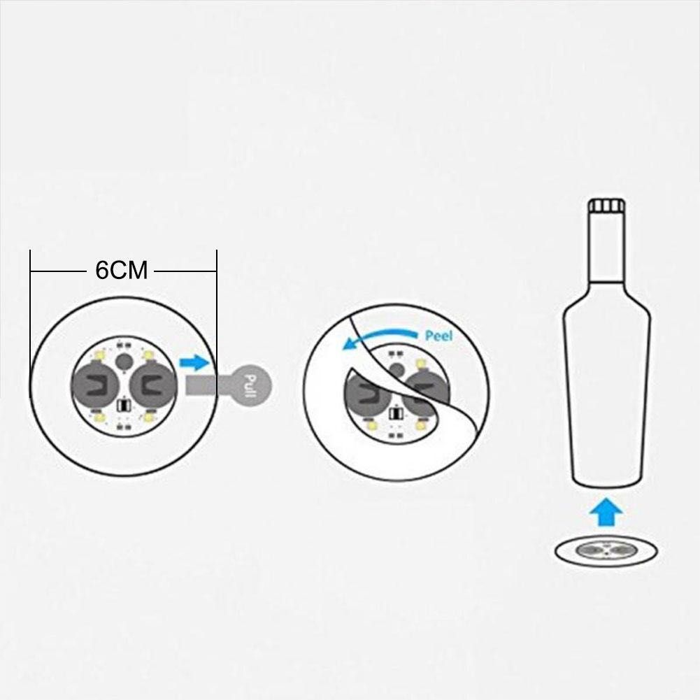 Świecąca podstawka led pod szkło, butelkę, karafkę, dekoracja, prezent