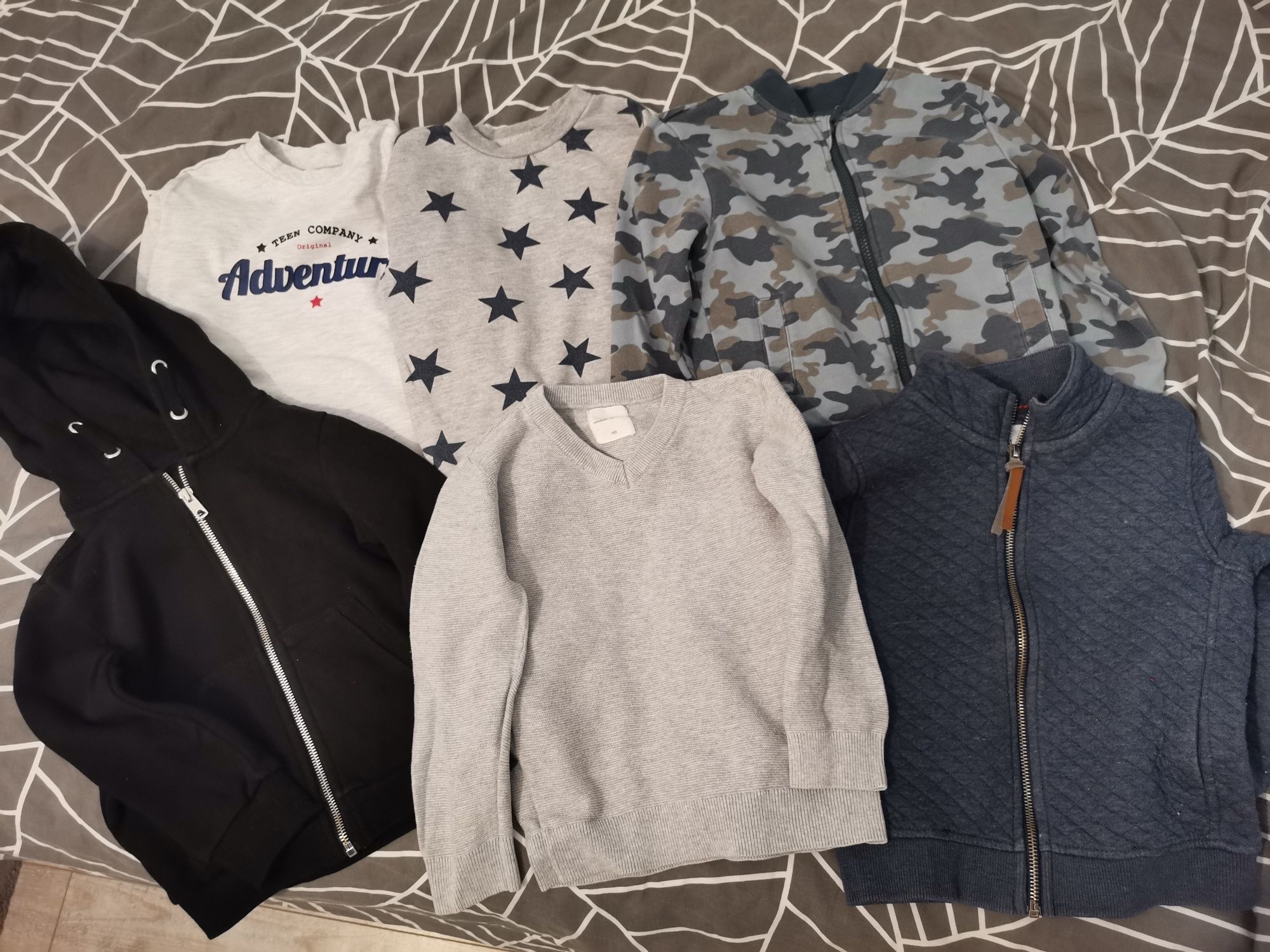 Bluzy, sweter, paka, rozmiar 110,Reserved, sinsay
