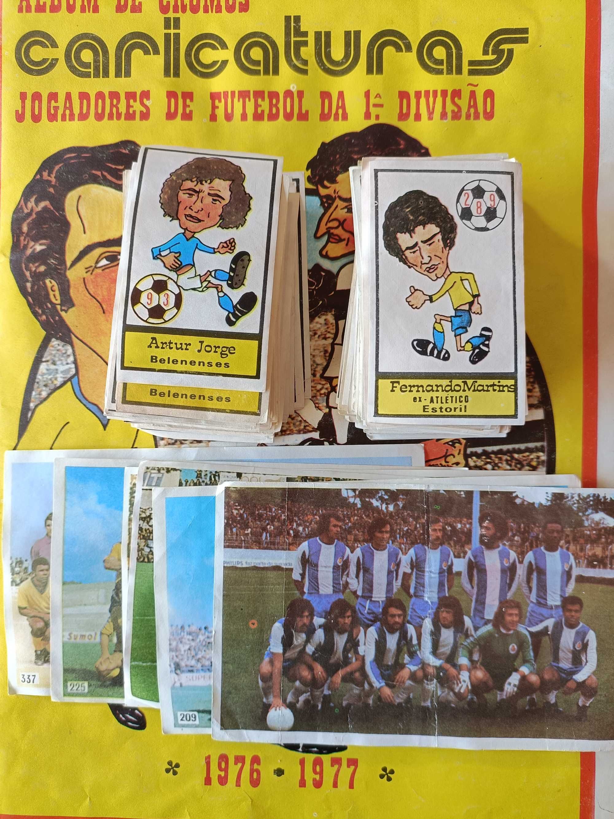 Cromos Caricaturas 76/77
