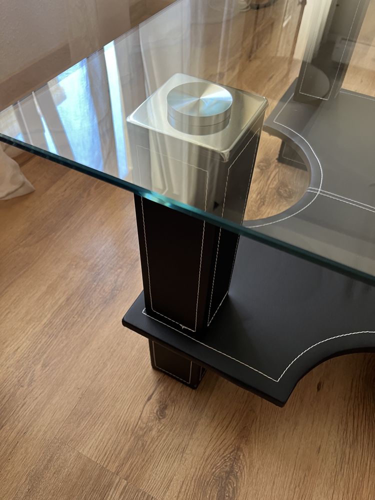 Mesa de centro com bancos