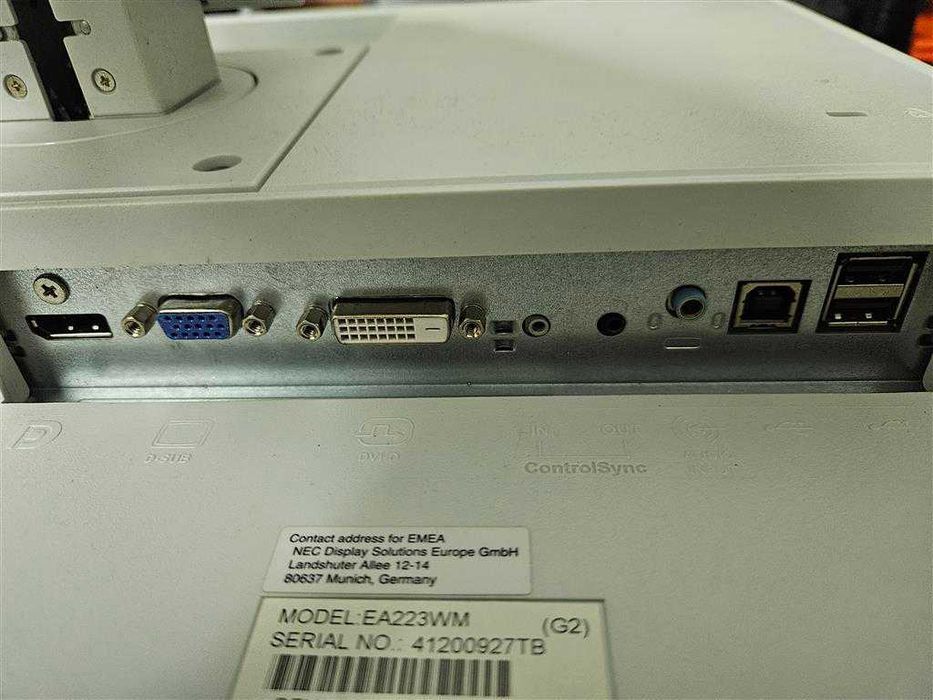 Monitor NEC MultiSync E231W 23 cale SPRAWNY 100%