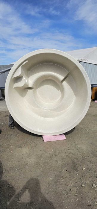 Wkład Balia 225cm niecka hot TUB Ruska Bania sauna EUROLINE