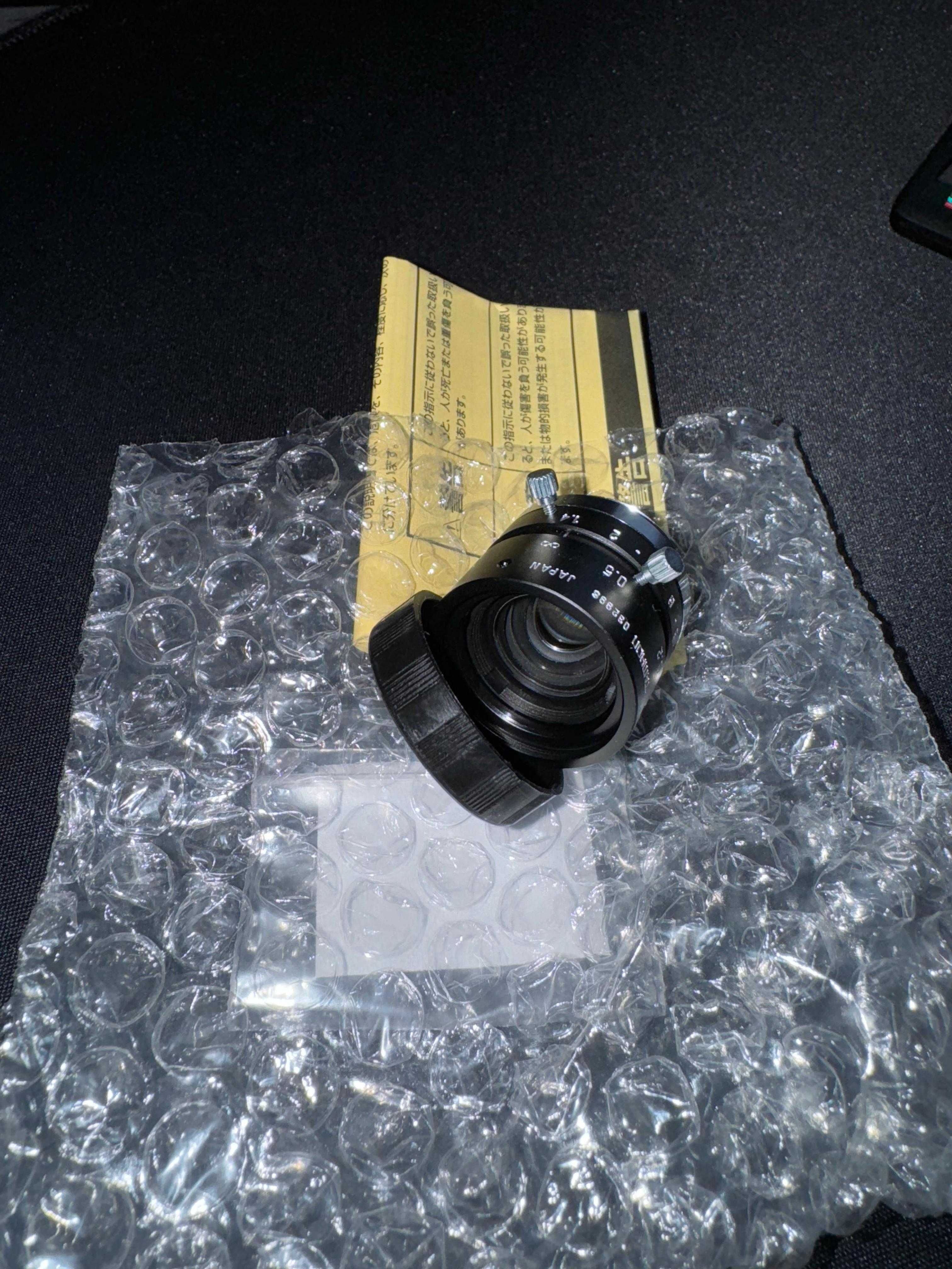 Lentes CCTV Tamron M118FM16 NOVAS com Caixa