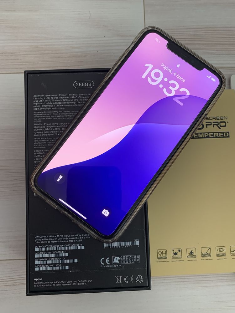 Apple iPhone 11 PRO MAX 256 GB. Stan JAK NOWY ! Bez Blokad. Magsafe.