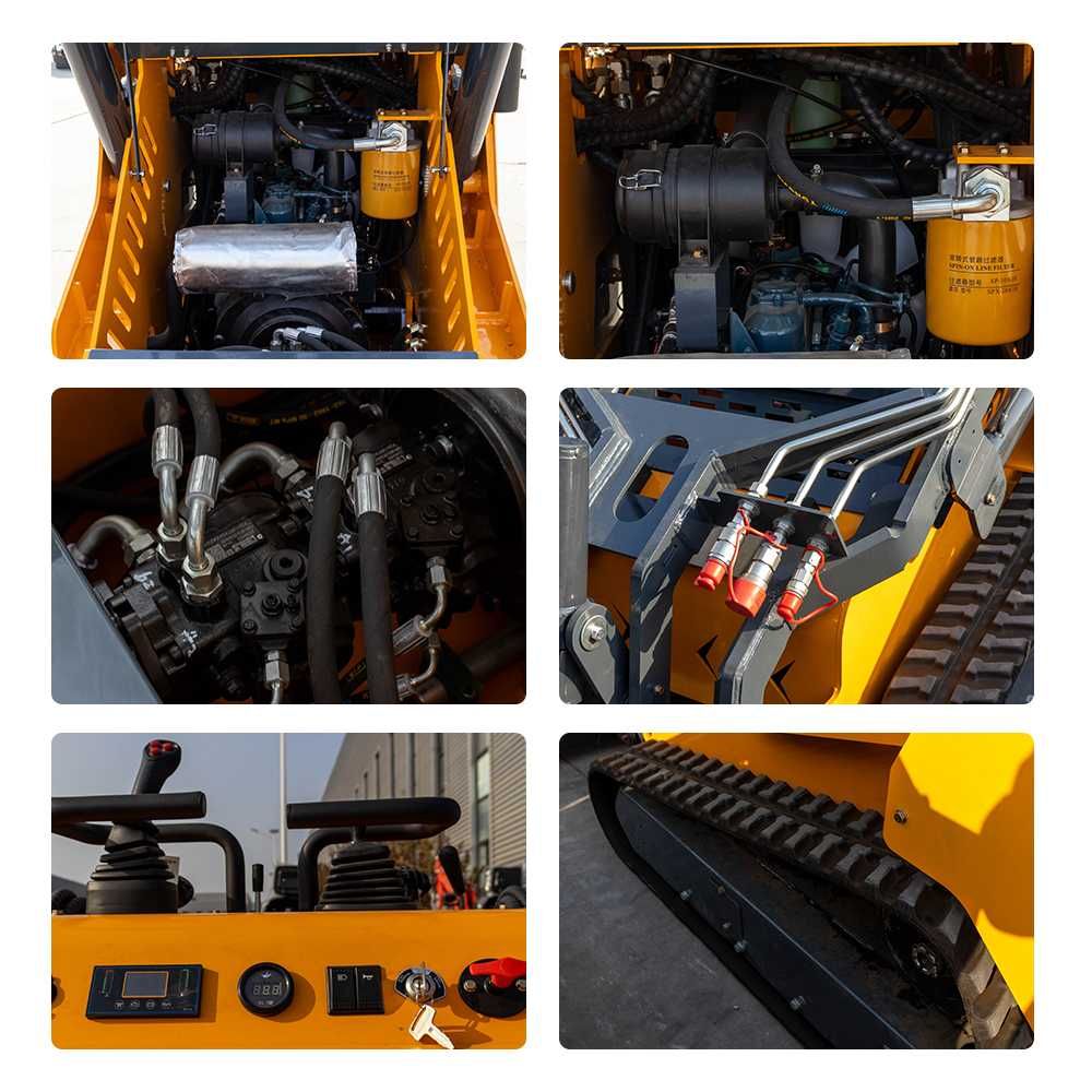 Miniładowarka wielofunkcyjna gąsienicowa Skid/Bobcat