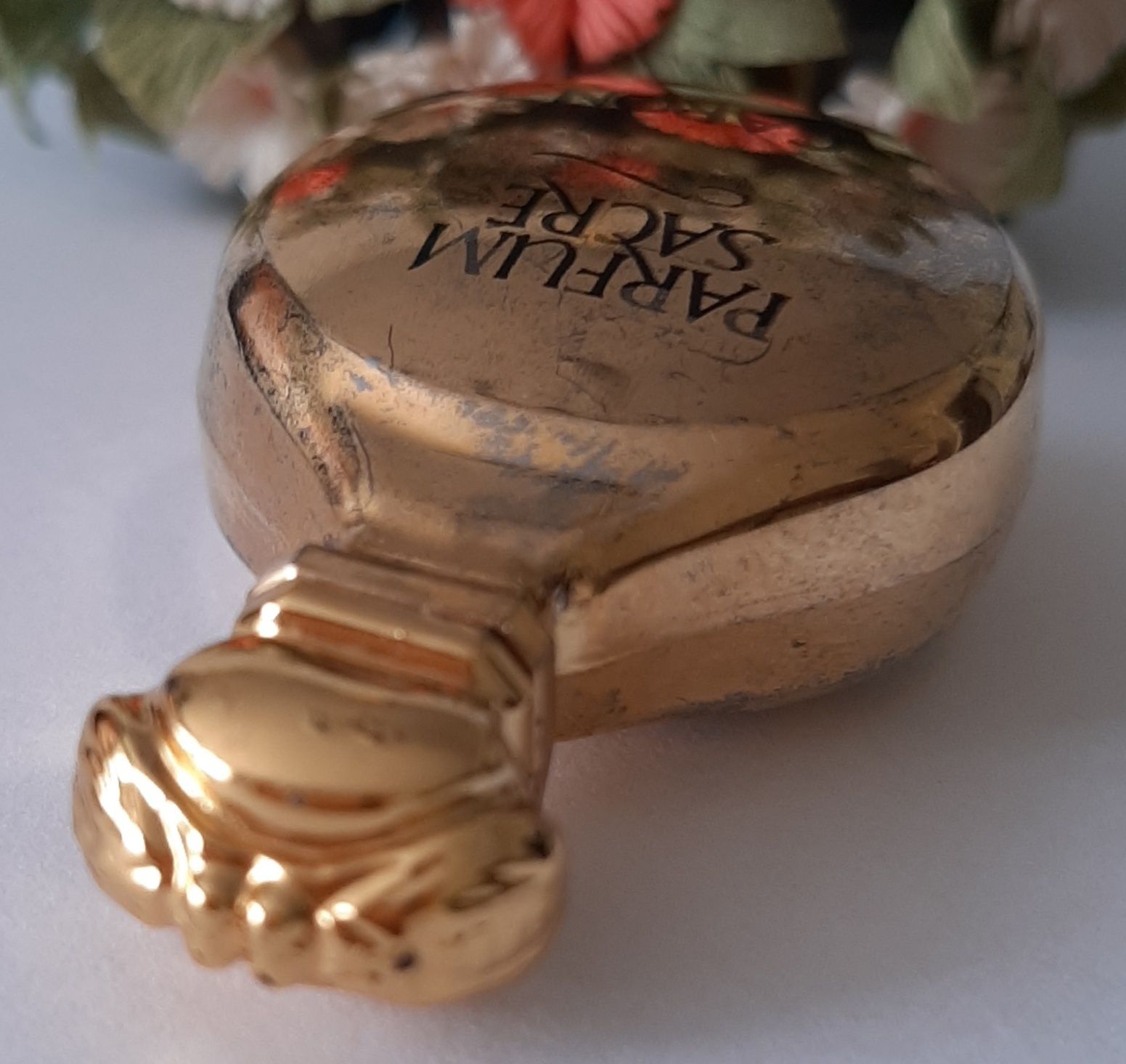 Caron Sacre parfum 3 ml, miniatura vintage unikat