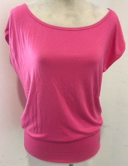T-shirt de desporto rosa fúcsia Roxy Nova