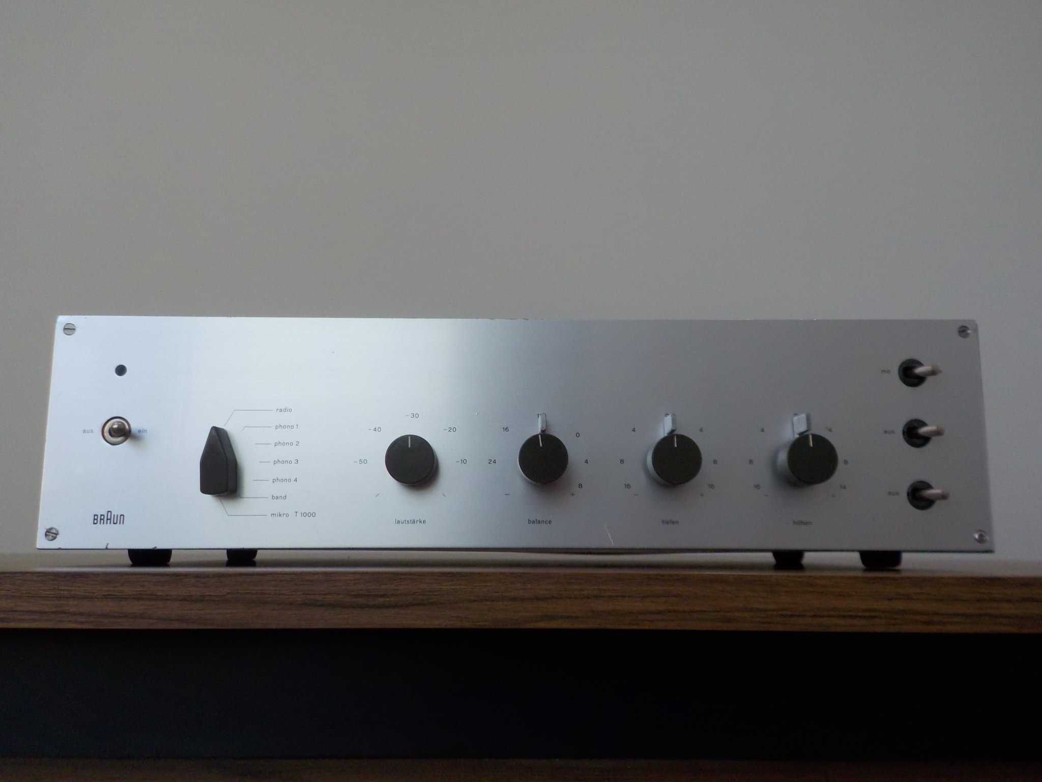 Braun CSV 60 Hi Fi " Dieter Rams Design "