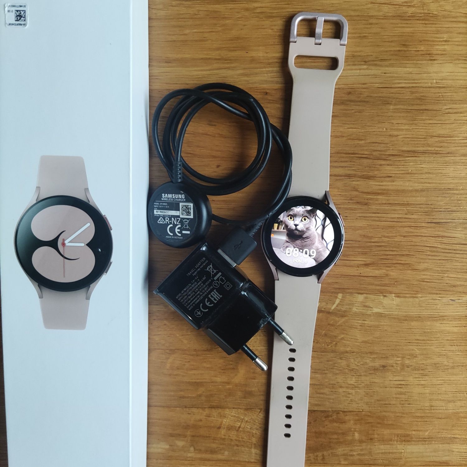 Zegarek Samsung Galaxy watch 4 różowy smartwatch