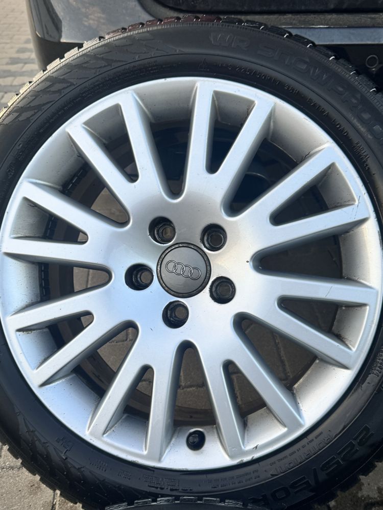 Felgi 5x112 od audi. 225/50 R17 w dobrym stanie