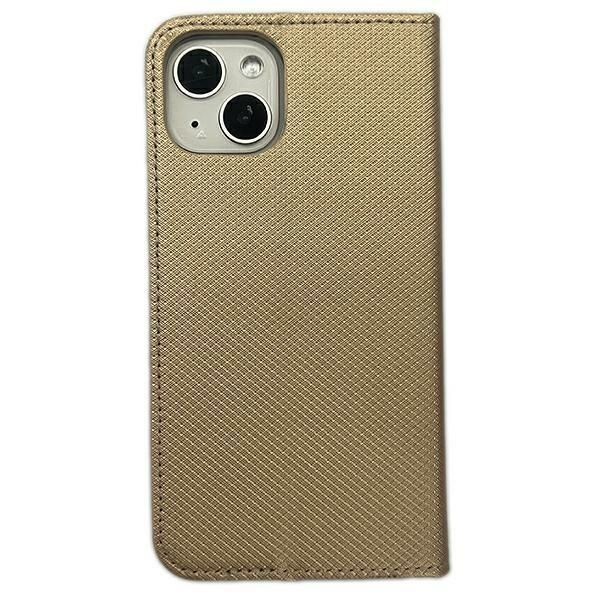 Etui Smart Magnet Book Iphone 15 Pro 6.1" Złoty/Gold