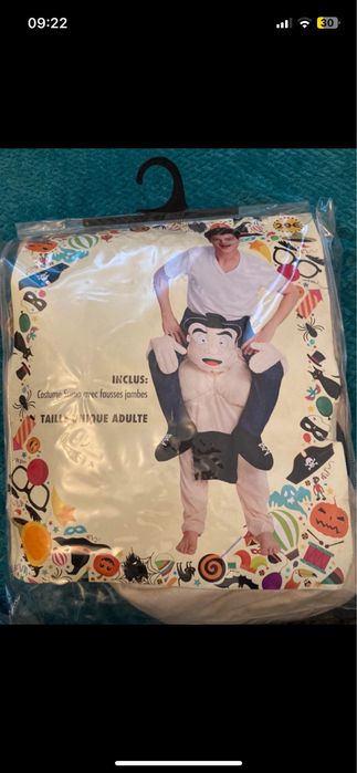 Przebranie kombinezon sumo halloween smieszny maskotka ride on