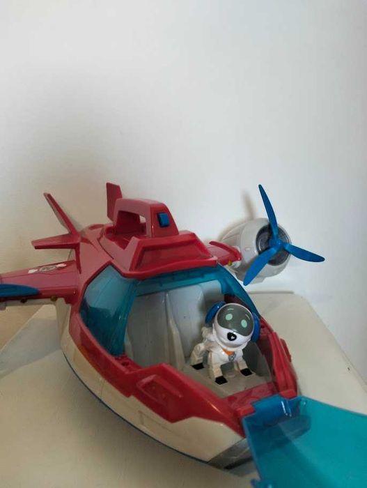 Avião Patrulha Pata com boneco