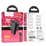 Зарядний пристрій PD30W для iPhone Hoco CS22A Type-C to Lightning
