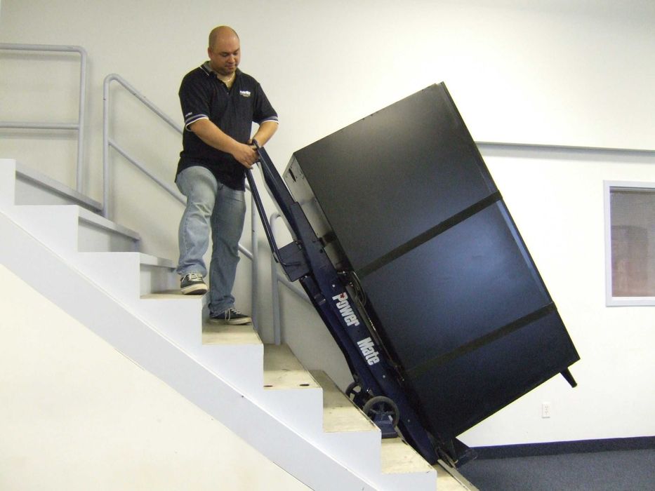 450 kg Schodołaz towarowy elektryczny PowerMate, wózek transportowy