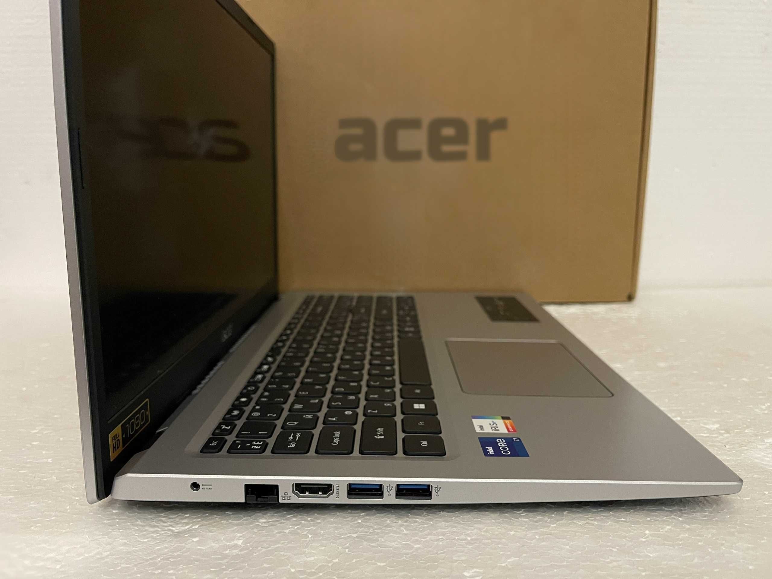 Игровой 2024!! ACER A315 + (Core i7 11" го покол) + 16 ГБ RAM + ИДЕАЛ!
