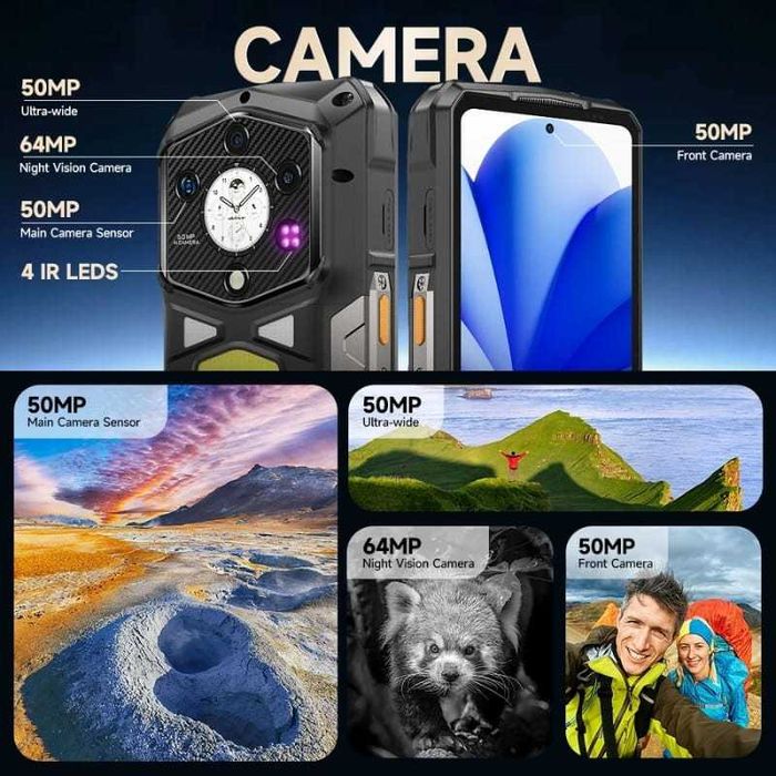 Ulefone Armor 29 Ultra 5G 16GB/1TB  21200mAh IP69K 3.4GHz