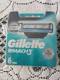 Gillette mach 3 wkłady 6 szt