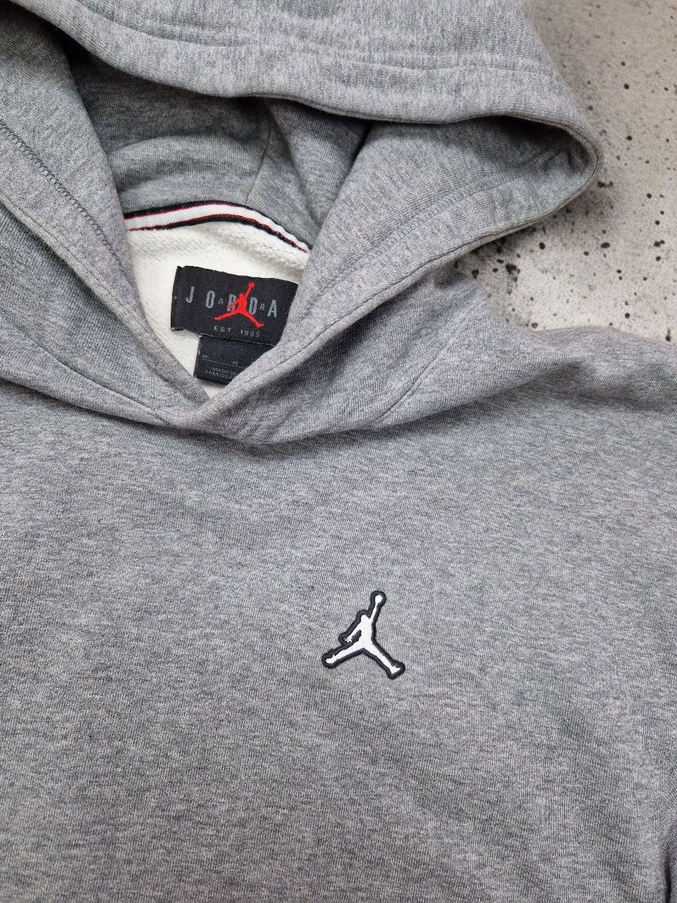 Оригінальне Худі капюшонка jordan essentials сіре
