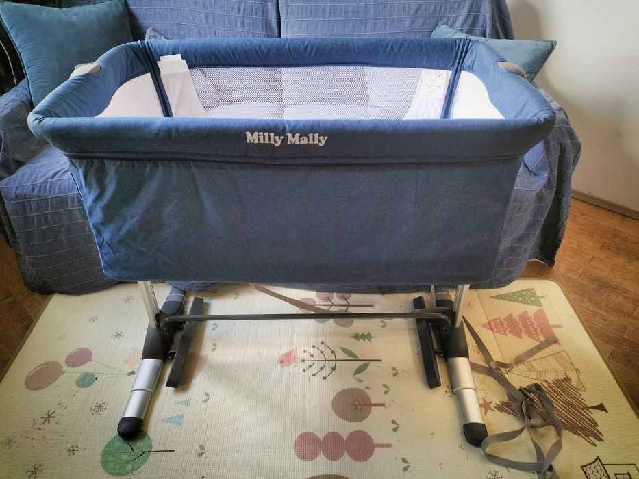 Łóżeczko dziecięce dostawne Milly Mally dostawka