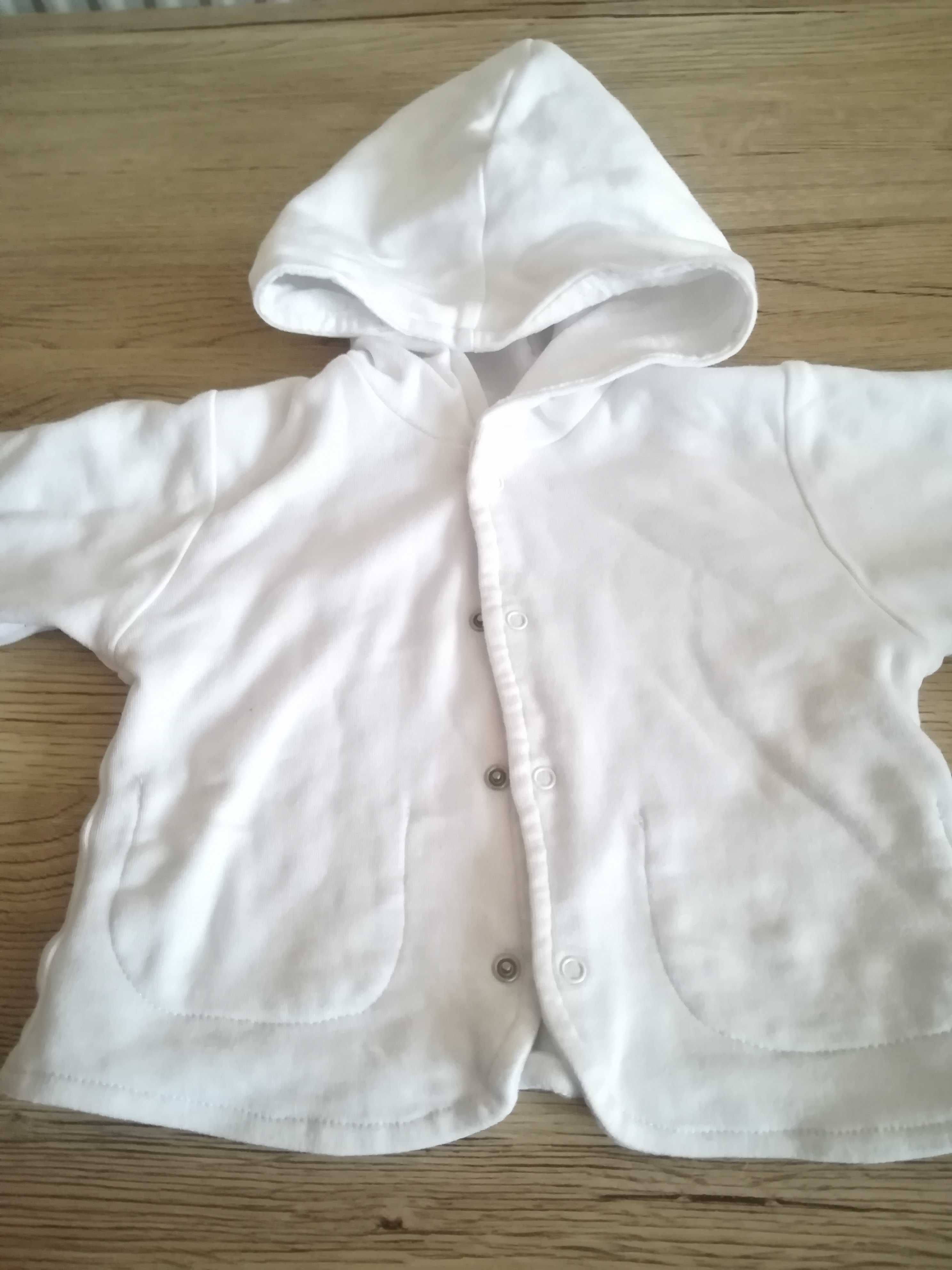 Bluza rozpinana z kapturem, kurtka, rozmiar 62