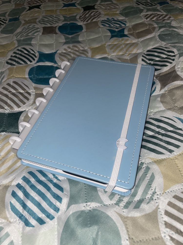 Caderno inteligente azul