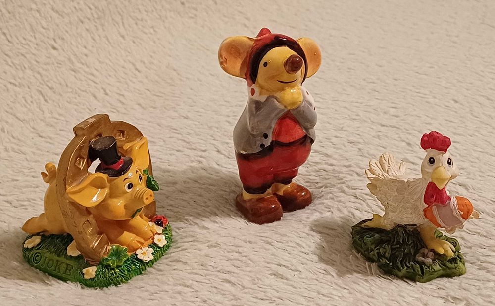 Zestaw Figurek  zwierzątek/ 3szt