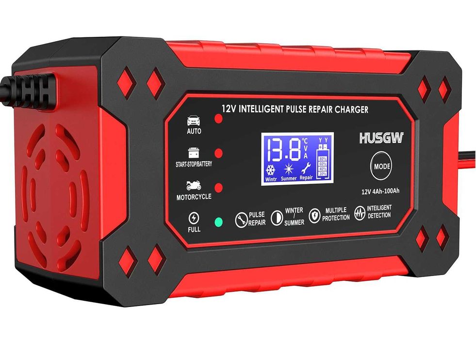 Ładowarka akumulatorów samochodowych 12 V 6 A