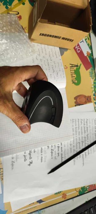 Rato sem fios ergonómico