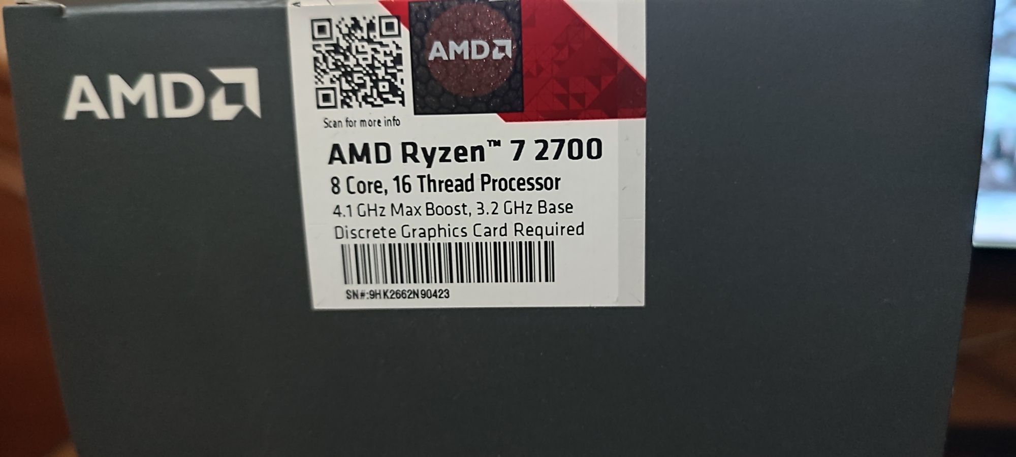 AMD Ryzen 7 2700