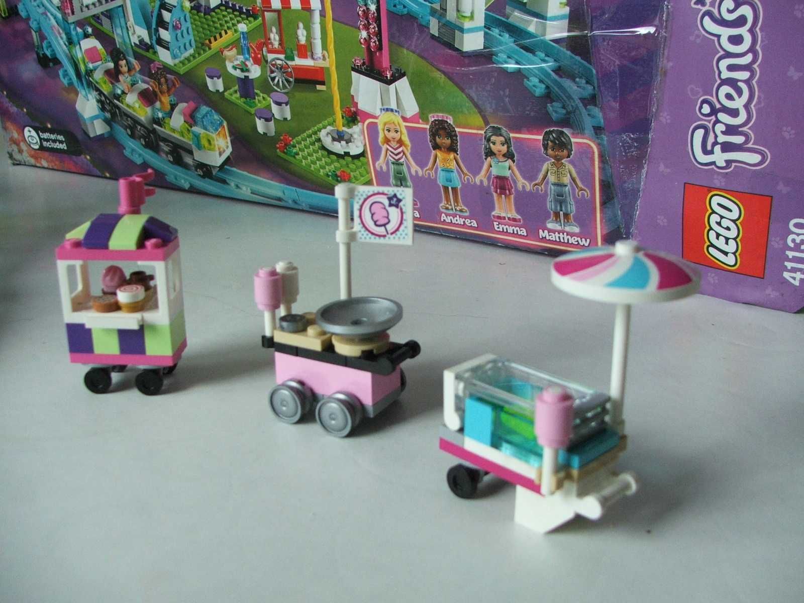 Lego Friends 41130 kolejka górska, tanio, instrukcja