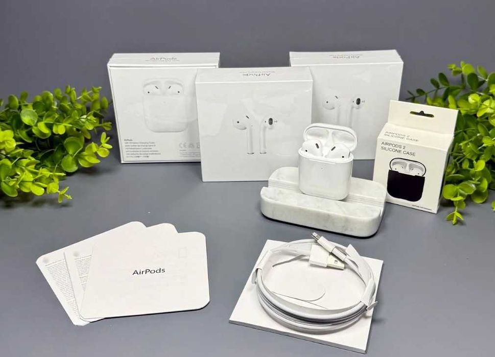 Нові AirPods 2 без передоплати - наушники без предоплаты Айроха