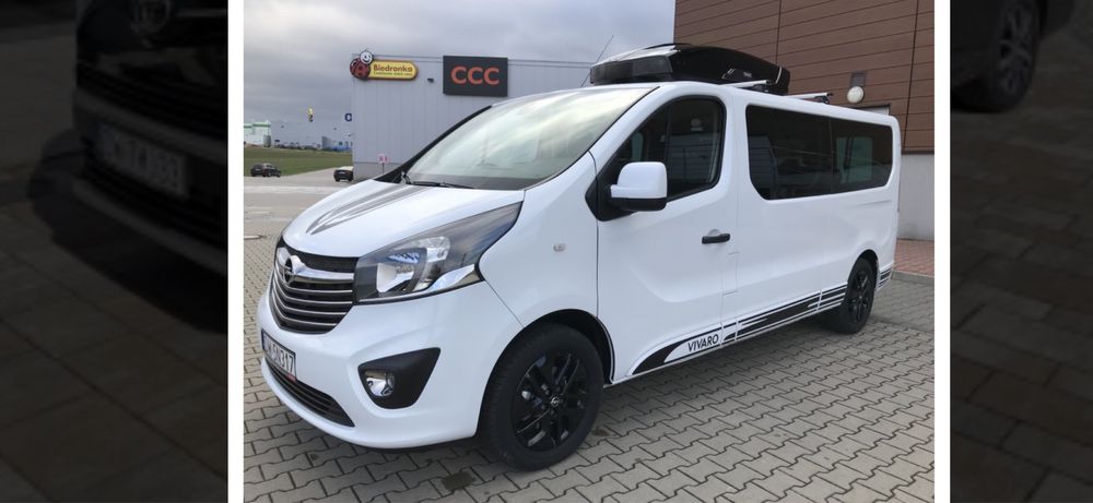 Wynajem Bus 9-osobowy !!! OPEL VIVARO 140 koni SPORT Long