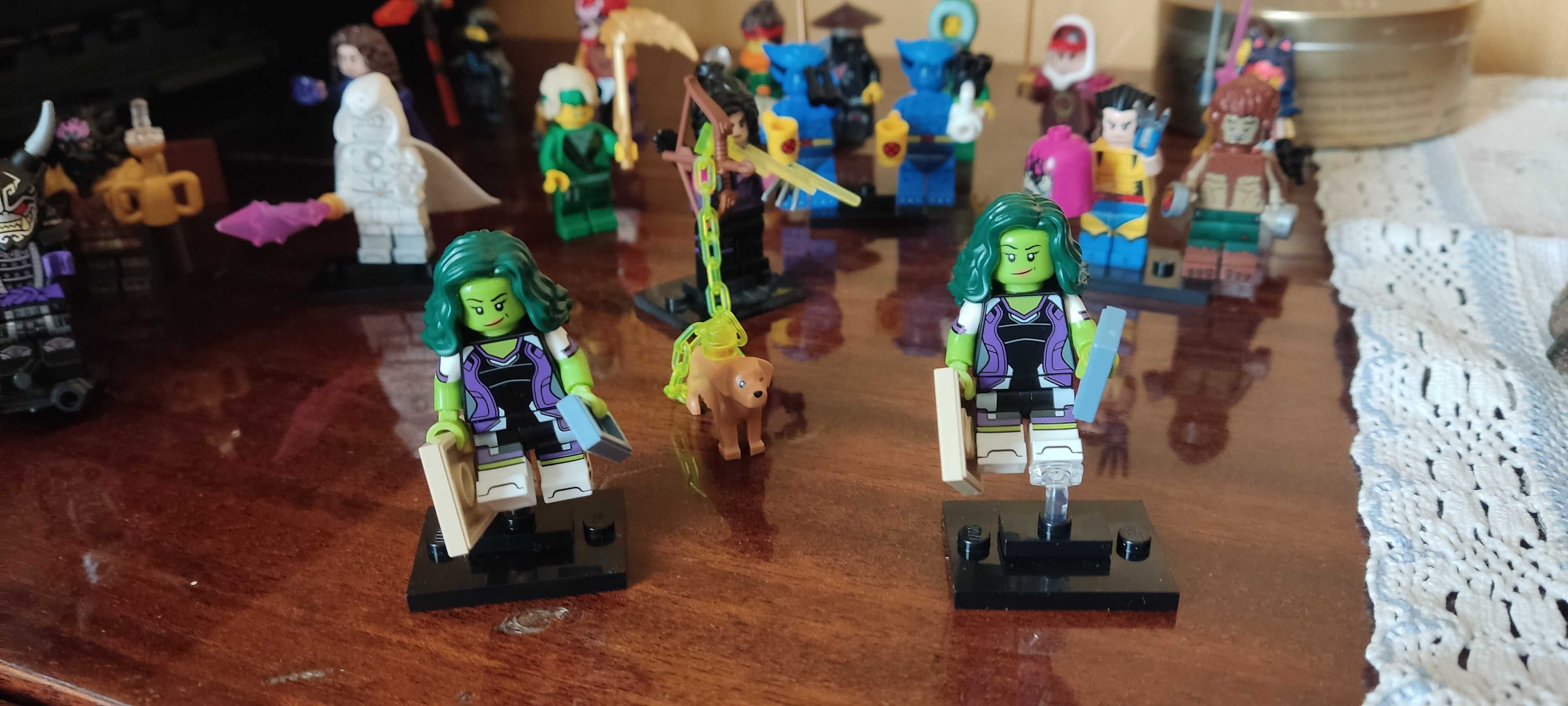 LEGO Marvel minifigures Женщина-Халк She-Hulk Продам или обменяю