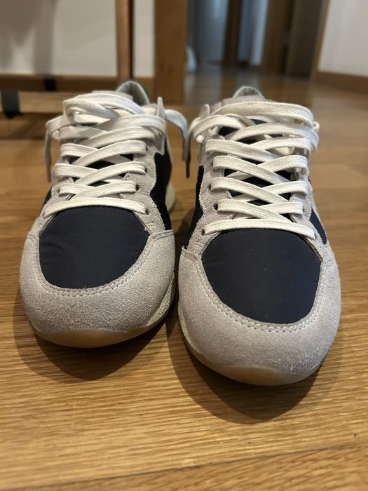 Sneakers Philippe Model Monaco Vintage Basic Blue, 39, com caixa