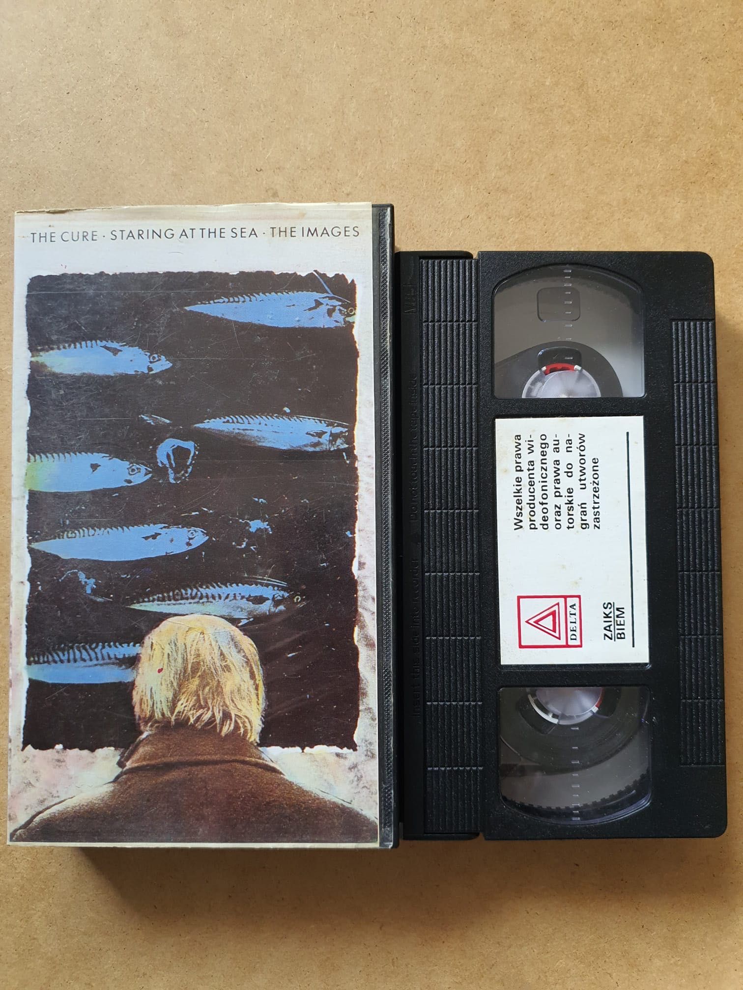 The Cure Staring at the Sea VHS