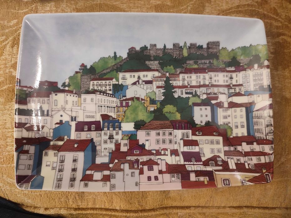 Prato Retangular vista alegre - Alma de Lisboa .