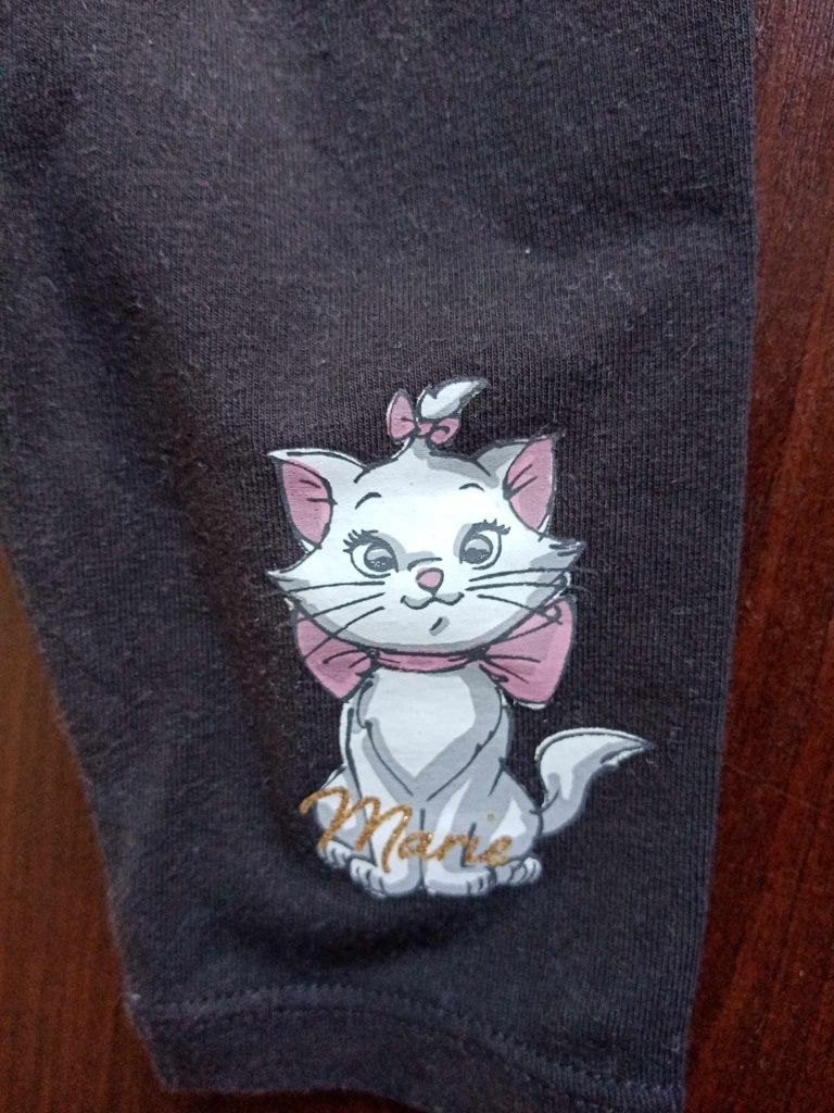 Komplet kotka Marie bluzka krótki rękaw i spodnie 68 cm Disney Baby