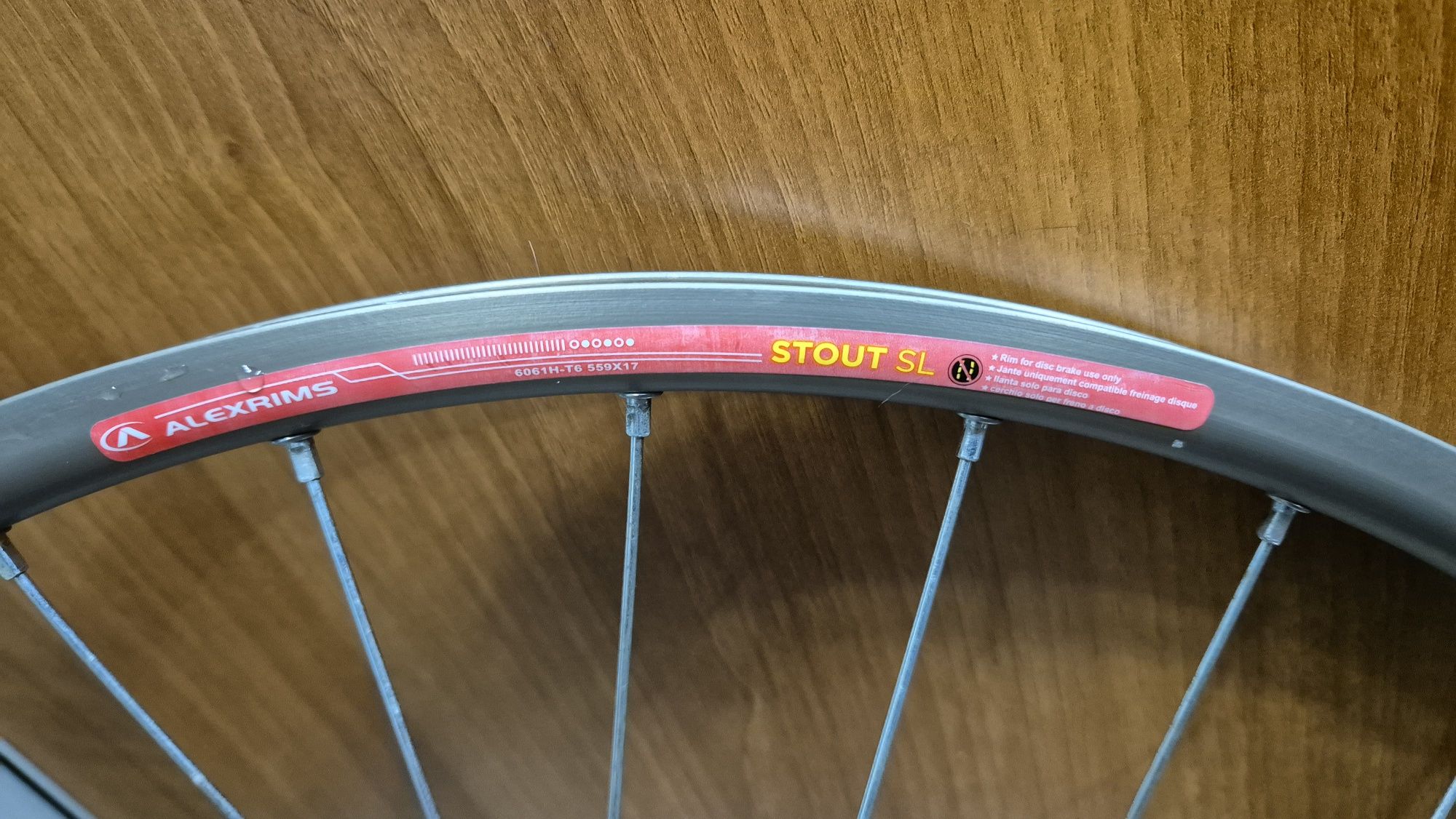 Koło przednie 26 szybkozamykacz SPECIALIZED Stout SL ALEXRIMS tarcza