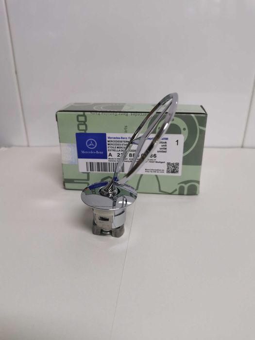Emblema/ Símbolo/ Estrela capô Mercedes W202/W203/W204/ Etc ( NOVOS )