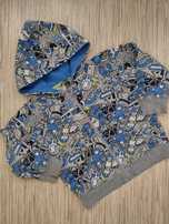 H&M, rozmiar 98/104, bluza z kapturem na suwak