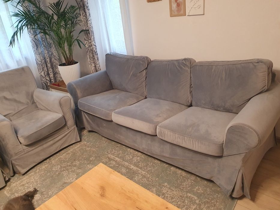 Sofa 3 osobowa +2 Fotele Ikea OKAZJA