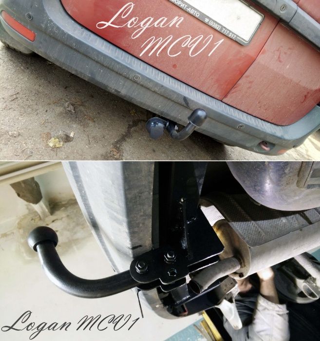 Фаркоп Логан універсал Logan Ларгус MCV1 2006-2012 MCV2 2012-2020
