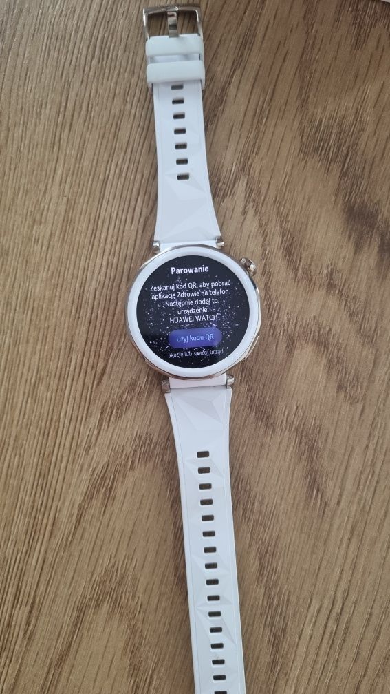 Huawei Watch GT 5 Pro 42 mm Active – Biały | Stan bardzo dobry | 100%