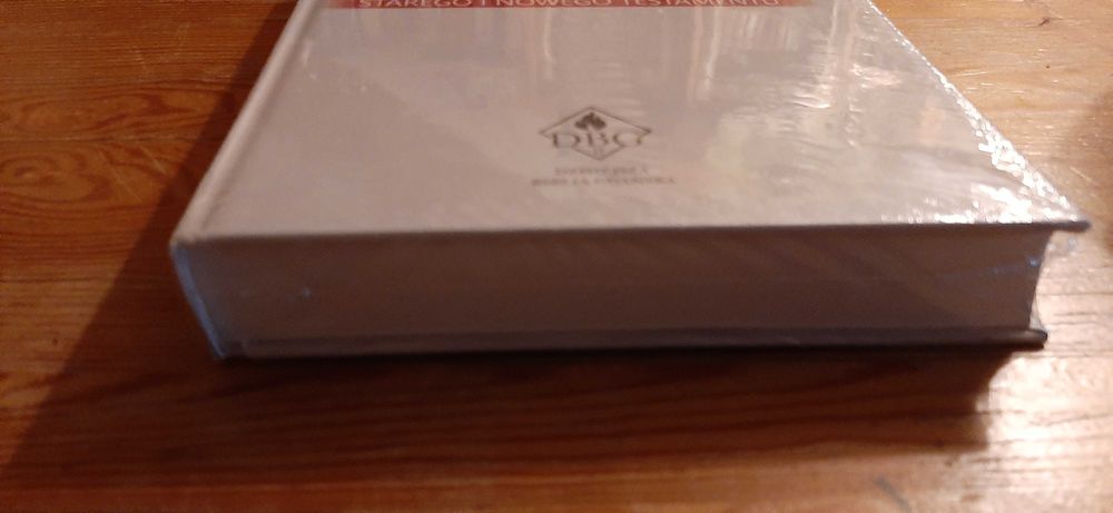 Pismo Święte Starego i Nowego Testamentu białe - OKAZJA!!!