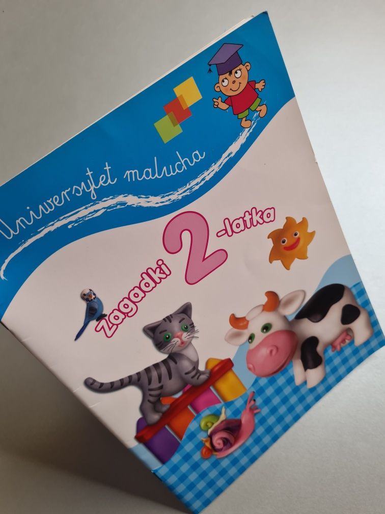 Zagadki 2-latka - Uniwersytet malucha. Książeczka