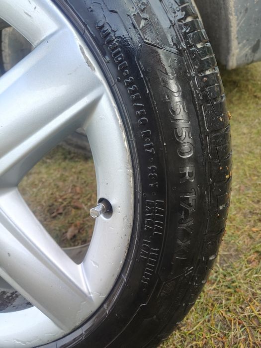 Koła 17 opony Barum + felgi audi/VW wielosezon